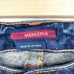 BCBGMAXAZRIA Flap Pocket Twisted Seam Flare Jeans Size 10 Photo 12