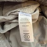 Athleta Cabo Linen 4" Short Women's 8 Gray Pockets Lightweight Activewear Beach Photo 11
