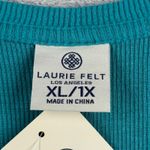 Laurie Felt Los Angeles Top Womens XL 1X Teal Modal Blend‎ Oversized Slouchy Blue Photo 5