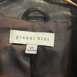 Gianni Bini Gianni Bono brown leather Moto belted jacket. Size xs Photo 5