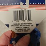 NWT Gnome USA‎ Red White Blue Scarf 4th of July Americana Patriotic America Photo 3