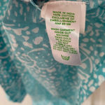 Lilly Pulitzer Sarasota Beaded Tunic Shorely Blue Ice Cake Pattern Coverup Top Photo 5