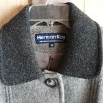 Vintage Herman Kay Gray Wool Blend Coat Size 10 Photo 1