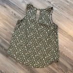 Old Navy  green floral sleeveless top size Medium Photo 1
