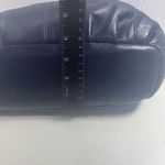 HESHE Women’s Pebble Leather Blue Designer Tote Shoulder Bag 11.5X4X8 Photo 4