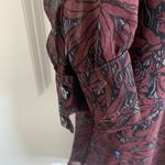 ASTR -  Floral Chiffon Back Cutout Shift Mini Dress Small Photo 5