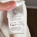 Luisa Spangoli white knit black trim dress Photo 5