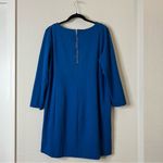 J. Crew Blue Ponte Knit Mini Dress Size XL Photo 4