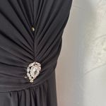Ever Pretty  Black High Low Dress with Embellished Waist Photo 7
