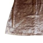 Topshop  Pink Velvet Mini Dress Spaghetti Strap Stretch Cocktail Party Size 8 Photo 7