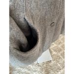 Herman Kay Wool Blend Pea Coat Classic Vintage Minimalist Scandi Parisian Gray Size 12 Photo 2