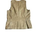 Tan Corduroy Vest vintage Size undefined Photo 2