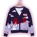 Disney Big Hero 6 Baymax San Fransokyo Women's Cardigan Photo 2