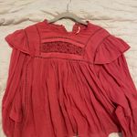 Free People Women's Pink Top Photo 0