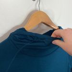 90 degrees deep teal cocoon cowl neck hooded longsleeve top size M Size M Photo 28