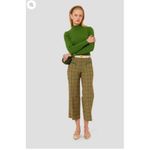 Tara‎ Jarmon "Penelope" Pants — Green Tartan (FR 38 / US 6) Photo 1