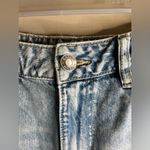 Garage denim wide leg distressed jeans high rise 1/25 Photo 5