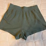 Aerie  High Waist Green Shorts Photo 5