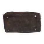 Banana Republic Vida Bag Suede Leather Shoulder Bag Purse Tote Brown Oversized Photo 4