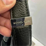 Michael Kors‎ Black Pebbled Leather Tassel Zip Shoulder Bag Purse Handbag Photo 12