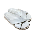 ZARA  Women's Chunky Sandals, Leather Espadrilles Sz 39 Photo 3