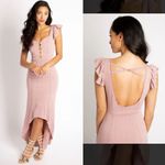 Joyfolie Priya Dress Mauve $100 XL Pink Photo 1