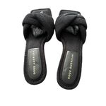 Good American Women's Black Terry Kickstand Low Heel Slide Sandals NWOB size 7.5 Photo 2