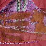 Coldwater Creek MESH COLORFUL ART TO WEAR BOHO LEAF NEON JACKET 1X Photo 8