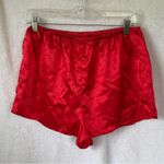 Vintage size medium red women’s sleep shorts Photo 3