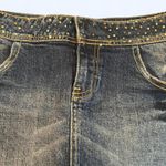 Younique Vintage Y2K low rise denim mini skirt Size 9 Blue Photo 1