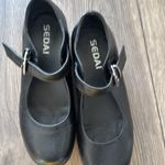 Sedai black leather Mary Jane platform / flatform size 38 or is 8 Photo 5