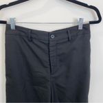 Sans Souci Pants Wide Leg High Elastic Waist Black Classic Corpcore Trousers M Photo 2