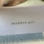 Madden Girl  White Combat Boots Ankle Lace Up Side Zip Booties Women 8 New in Box Photo 8