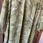 Erika  green and White Patterned Blouse xl Photo 9