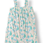 Emily Wonder Soft Green Geometric Sundress Size Large Summer, Casual, Beach Photo 0