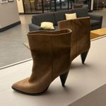 Forever 21 Boots Elegant Brown Heeled Boots for Women size 8 Photo 3