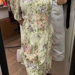 vintage caroline wells floral pearl puff sleeves dress cottage core y2k Pink Size 8 Photo 1