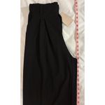 Halara NWT Flex High Waisted Side Pocket Wide Leg Waffle Work Pants Black Size L Photo 6