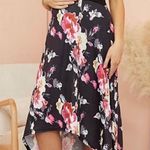 Womens Baikea Sleeveless Floral High Low Maternity Breastfeeding Maxi Dress S Black Size undefined Photo 0