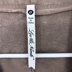 Leo & Nicole Taupe Open Front Blazer Photo 1