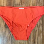ANDIE Bikini Set Valencia Top Bikini Bottom Ribbed Black Orange size M NWT Photo 9
