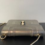 BVLGARI Small Serpenti Forever Square Shoulder Bag Metallic Leather - Preowned Photo 12