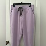FIGS  Lavender Haze High Waisted Zamora Jogger Scrub Pants (Size L) Photo 3