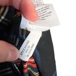 J.Crew Velvet-trimmed V-neck tunic in black Stewart tartan Photo 6