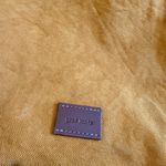 Graf Lantz Mustard Yellow Canvas Tote with Leather Handles Photo 1