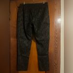 Old Navy Pixie pant Textured Black and gold Photo 3