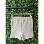 Joah Brown  Fitted High Rise Drawstring Shorts Sz X-Small NWT Photo 3