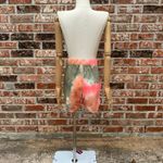 Eldridge neon pink and earth toned tie dyed cloth shorts / L / EUC Size L Photo 7