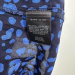 HD in Paris Anthropologie  size‎ XS Ressica Leopard Tunic Top blue black Photo 8