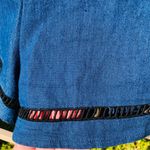 English Laundry jean ruffle romper Large Blue Photo 3